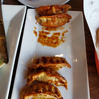 Bonchon Columbia - Fried Dumplings, hot and sweet mixed - Chicken Wings Near Me - Columbia, Maryland