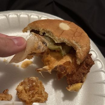 Chick-fil-A - Plastic in the breading of the chicken. - Chicken Shop Near Me - Wake Forest, North Carolina