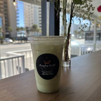 Zugba Cafe - pistachio junky - Cafes Near Me - Daytona Beach Shores, Florida