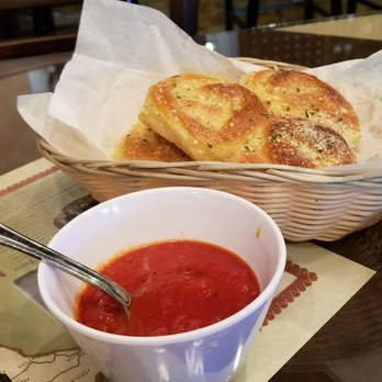 Eddie's Napolis Italian Bistro - Delish garlic rolls and marinara ... - Italian Near Me - Garland, Texas