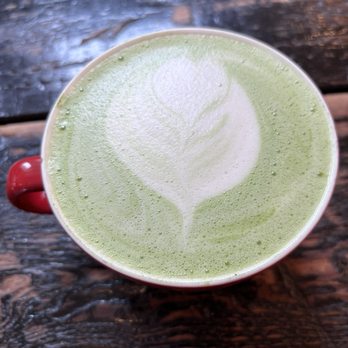 Heritage Bikes & Coffee - Lavender Matcha Latte - Bikes Near Me - Chicago, Illinois Heritage Bikes & Coffee - Lavender Matcha Latte - Bikes Near Me - Chicago, Illinois