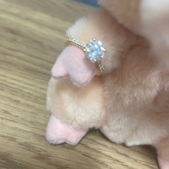 Ngoc Bich Jewelry - Ring on a beanie baby - Jewelry Near Me - Westminster, California Ngoc Bich Jewelry - Ring on a beanie baby - Jewelry Near Me - Westminster, California