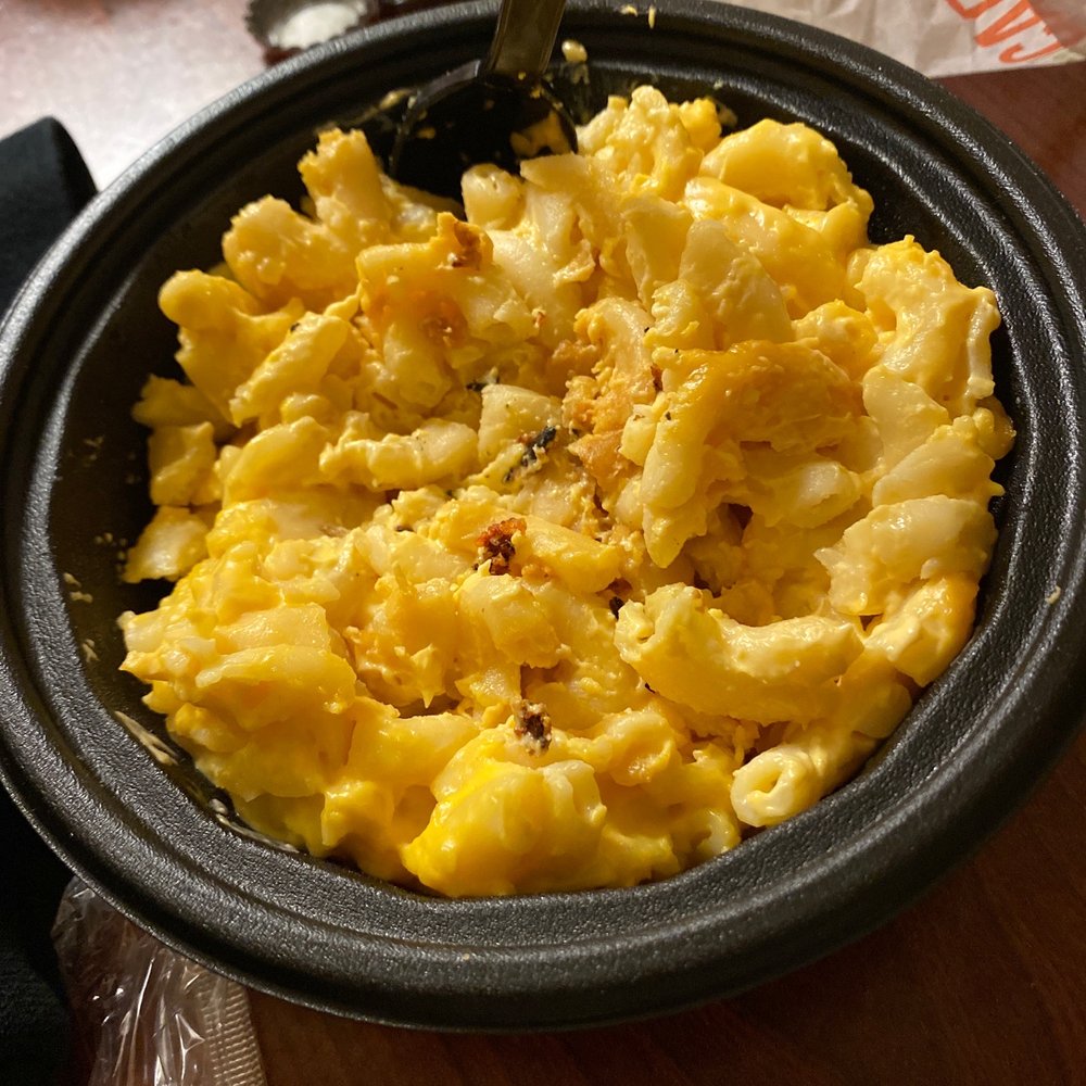 Burnt, stale and almost dry Mac & Cheese Burnt, stale and almost dry Mac & Cheese