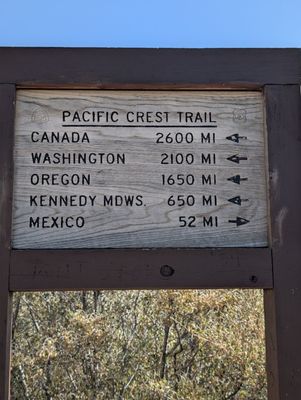 Noble Canyon Trailhead by null