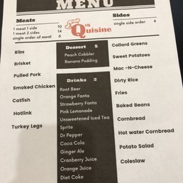 Menu Menu