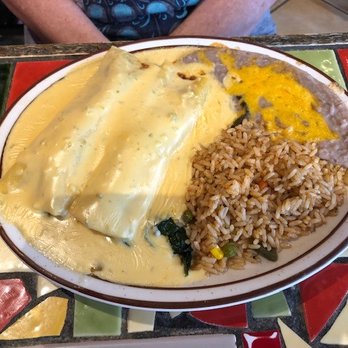 El Rancho Grande - Spinach Enchiladas! Good! - Mexican Near Me - Tulsa, Oklahoma El Rancho Grande - Spinach Enchiladas! Good! - Mexican Near Me - Tulsa, Oklahoma