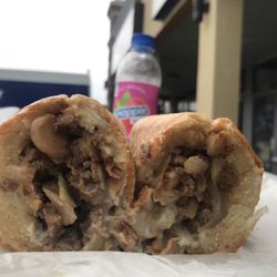 Train Stop Restaurant - Philadelphia Cheesesteak Adventure