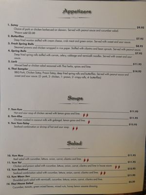 Menu photo 8 Thai House Restaurant Yakima, WA Menu photo 8 Thai House Restaurant Yakima, WA