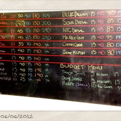 WEEDeliver - Menu