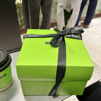 Matcha Town - Cake wrapping - Gelato Near Me - Cupertino, California Matcha Town - Cake wrapping - Gelato Near Me - Cupertino, California