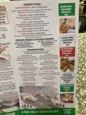 Menu photo 1 Scuotto's Pizza Cafe Sunrise, FL Menu photo 1 Scuotto's Pizza Cafe Sunrise, FL