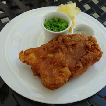 The Crown at Bray - Fish and Chips with Minty Peas - British Near Me - Maidenhead, WNM The Crown at Bray - Fish and Chips with Minty Peas - British Near Me - Maidenhead, WNM