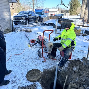 Affordable Waste Services - This was a cold one! This one was in Pataskala Ohio. - Septic Services Near Me - Newark, Ohio