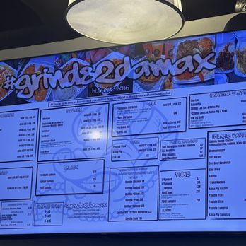 Grinds 2 Da Max Russell - Menu - Hawaiian Near Me - Las Vegas, Nevada Grinds 2 Da Max Russell - Menu - Hawaiian Near Me - Las Vegas, Nevada