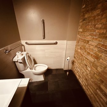 Juno - Dirty men's room, terrible service.  Urine all over the floor.  Owner chief BK Park did not want to talk to us, he left early at 10pm - Sushi Bars Near Me - Chicago, Illinois