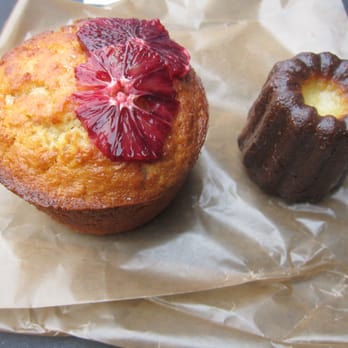 Courier Coffee Roasters - Yogurt, Oat, Blood Orange Muffin and Canele - Coffee Roasteries Near Me - Portland, Oregon