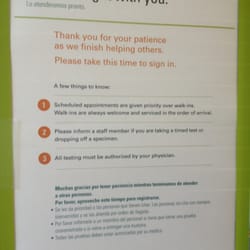 Unilab Quest Diagnostics - Make an appointment because this place can get busy!