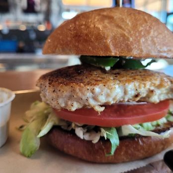 Hopdoddy Burger Bar - Chicken burger with jalapeno - Burgers Near Me - Webster, Texas Hopdoddy Burger Bar - Chicken burger with jalapeno - Burgers Near Me - Webster, Texas