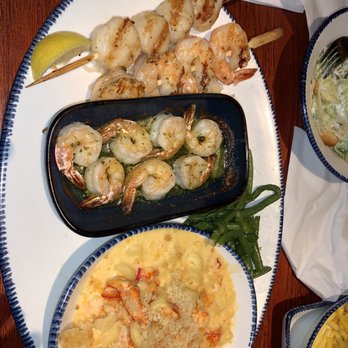 Red Lobster - Pick 3. Lobster Mac, shrimp skewers, and scallops - Seafood Near Me - Orlando, Florida Red Lobster - Pick 3. Lobster Mac, shrimp skewers, and scallops - Seafood Near Me - Orlando, Florida