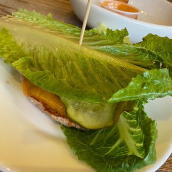 Bareburger - Edgewater - Turkey burger on lettuce bun - Burgers Near Me - Edgewater, New Jersey Bareburger - Edgewater - Turkey burger on lettuce bun - Burgers Near Me - Edgewater, New Jersey