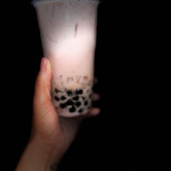 Ding Tea Rosenberg - Blueberry tea w/aloe and boba - Bubble Tea Near Me - Rosenberg, Texas