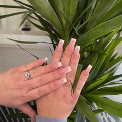 White Angel Nails - Frenchie