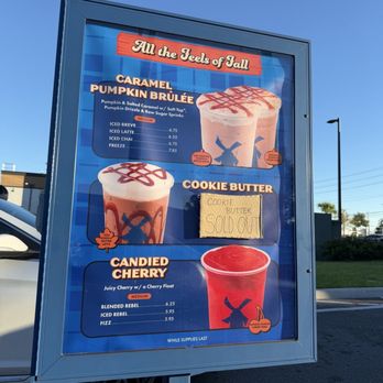 Dutch Bros Coffee - Fall menu - Juice Bars & Smoothies Near Me - Winter Park, Florida