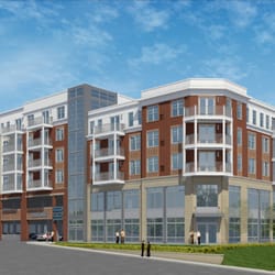 Crawford Hoying Living - Rendering of the forthcoming apartments at Worthington Place. Estimated opening: Fall 2014