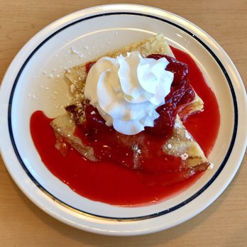 IHOP - Strawberry & cream crepe! - American Near Me - Santa Barbara, California IHOP - Strawberry & cream crepe! - American Near Me - Santa Barbara, California
