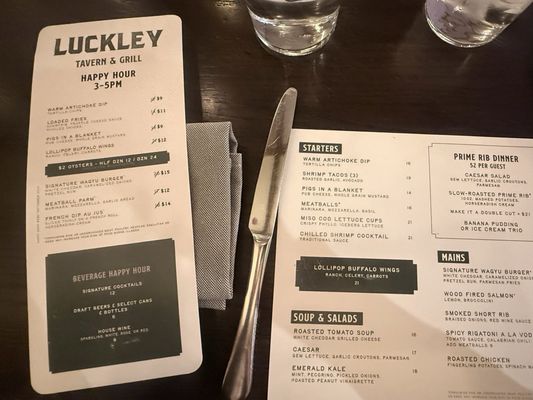 Menu photo 1 Luckley Tavern & Grill Las Vegas, NV