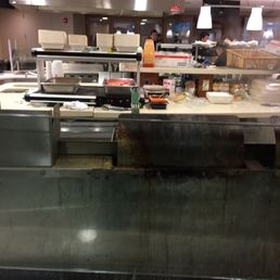 a view of the kitchen
