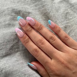 Gel X nails by Kayla $78 before tip ($60 without design)