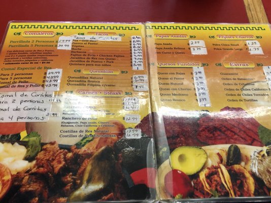 Menu photo 8 El Toro Bronco El Paso, TX