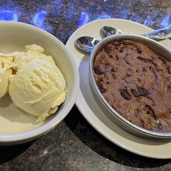 BJ's Restaurant & Brewhouse - Chocolate Chunk Pizookie - Pizza Near Me - Peoria, Arizona BJ's Restaurant & Brewhouse - Chocolate Chunk Pizookie - Pizza Near Me - Peoria, Arizona