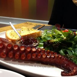 Delicious octopus and fruit jam
