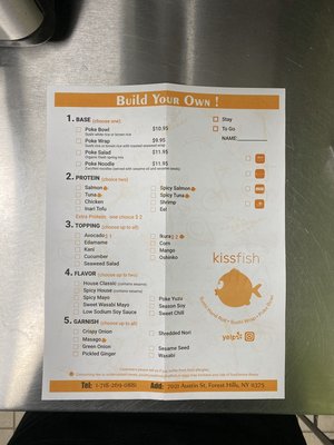 Menu photo 4 Kissfish Forest Hills, NY