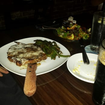 Harper House - Ribeye with house salad and green beans! - New American Near Me - Cadiz, Kentucky Harper House - Ribeye with house salad and green beans! - New American Near Me - Cadiz, Kentucky