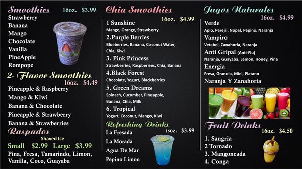 Menu photo 2 Crepes n Cravings Perris, CA