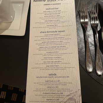Kimi's Chop & Oyster House - Menu - Seafood Near Me - Holladay, Utah