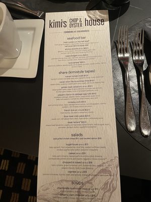 Menu photo 3 Kimi's Chop & Oyster House Holladay, UT