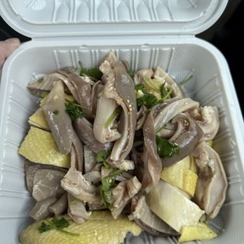 The Kitchen - Tossed Half Chicken with Pork Maw - Dim Sum Near Me - Millbrae, California