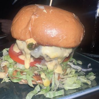 Reunion Kitchen + Drink - Jalapeno Burger - New American Near Me - Brea, California Reunion Kitchen + Drink - Jalapeno Burger - New American Near Me - Brea, California