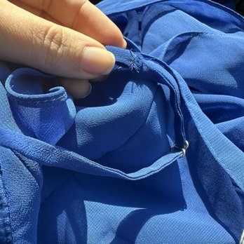Yasmeen Alsham - Broken Dress Strap - Sewing & Alterations Near Me - Jacksonville, Florida Yasmeen Alsham - Broken Dress Strap - Sewing & Alterations Near Me - Jacksonville, Florida