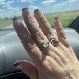My nails. My nails.