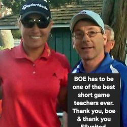 B.T. Golf lessons - Working with Natalie was so much fun and the woman is awesome. I'm glad I was able to help her and her short game