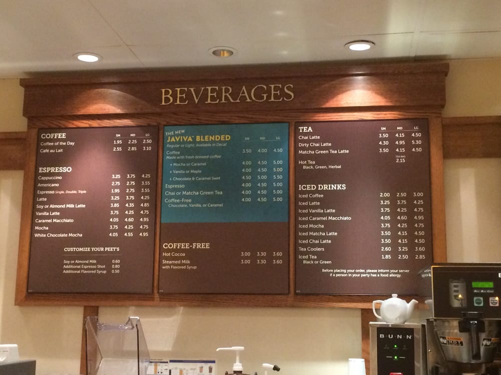 PEET’S COFFEE 16 Reviews Coffee & Tea 13384 Lincoln Way, Auburn