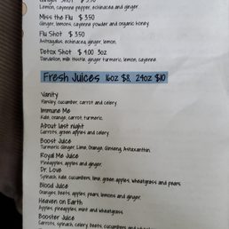 Menu Menu