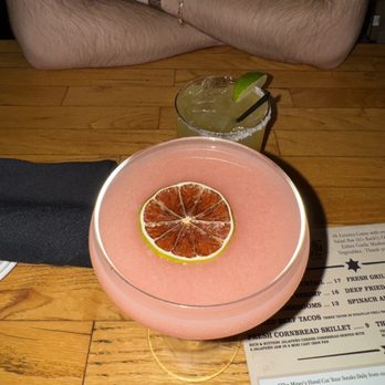 Orange County Mining Company - Paradise Martini and Passionfruit Margarita - Steakhouses Near Me - Orange, California
