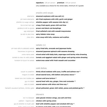 Zuma - dinner menu (11-13-2018) - Japanese Near Me - Las Vegas, Nevada Zuma - dinner menu (11-13-2018) - Japanese Near Me - Las Vegas, Nevada