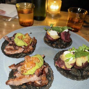 A Tí - Al pastor and sweet potato tacos - Mexican Near Me - Los Angeles, California A Tí - Al pastor and sweet potato tacos - Mexican Near Me - Los Angeles, California